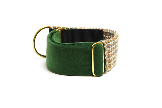Earth Moss Tweed Sighthound Collar