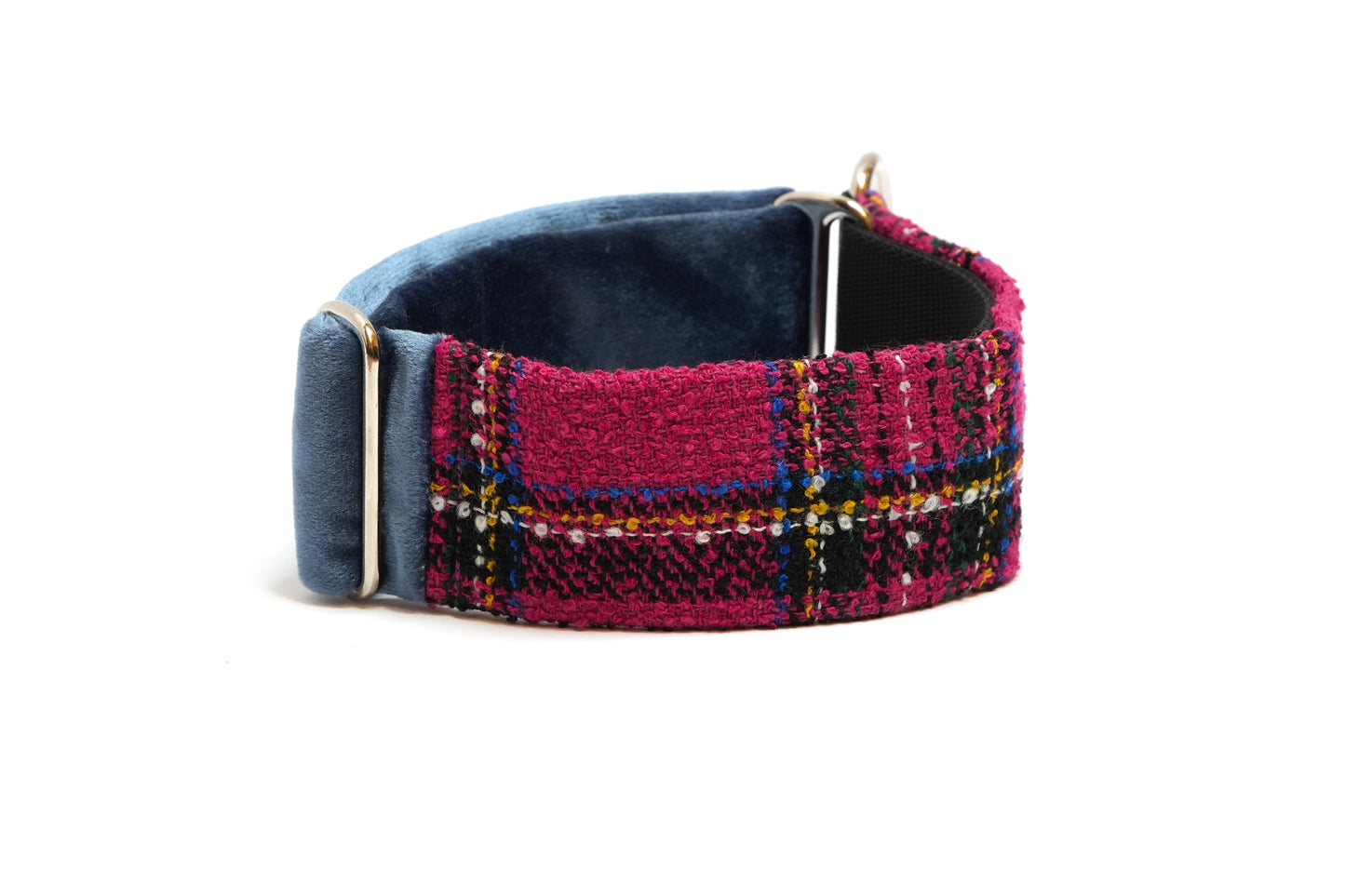 Fuchsia Harmony Tweed Sighthound Collar