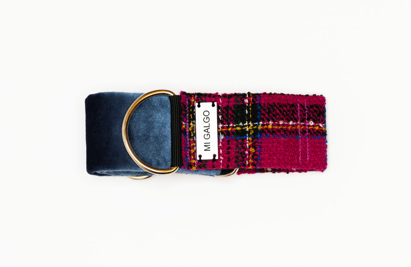 Fuchsia Harmony Tweed Sighthound Collar