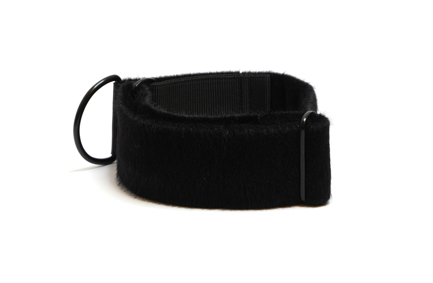 Faux Fur Noir Sighthound Collar