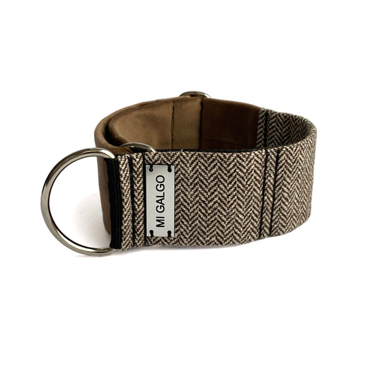 Soft Hazel Sighthound Collar