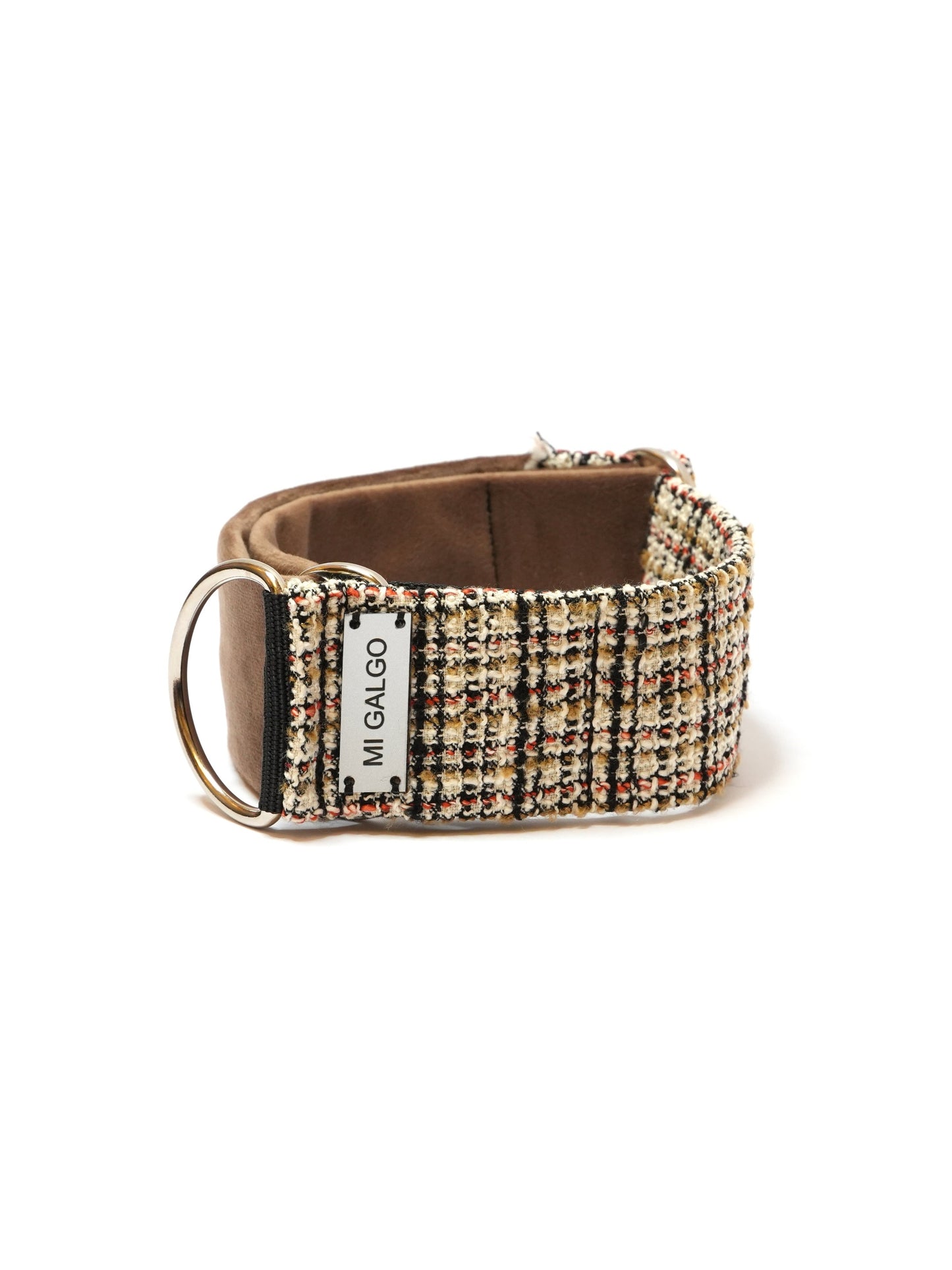 Urban Chic Tweed sighthound collar - product view